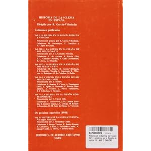 La Iglesia en la Espana de los siglos XV y XVI (Historia de la Iglesia en Espana) (Spanish Edition)