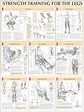 Strength Training for the Legs Poster (Strength Training Anatomy)