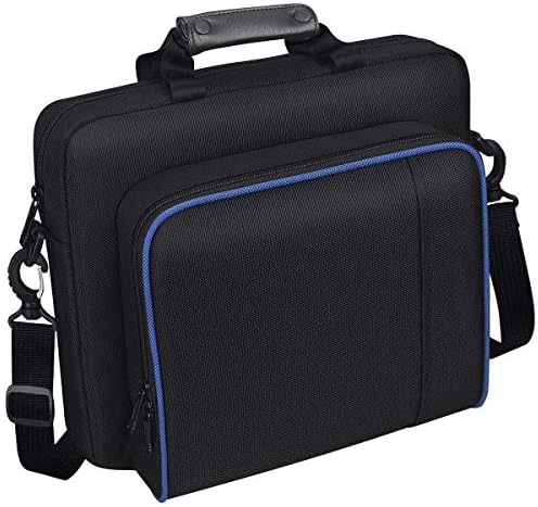 PlayStation Carrying Case, Hopopower Customized Waterproof PS4 Travel Storage handbag/shoulder bag for PS4 System and Accessories