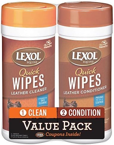 Lexol Quick Wipes Cleaner & Conditioner Value Pack