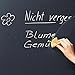 Moyishi Large Chalkboard Decal Black Wall Sticker Adhesive Paper (24''x79'')