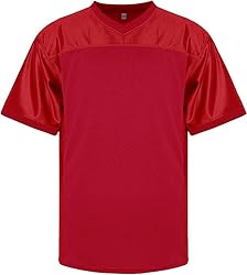 RE-HUO Blank Football Jersey Mesh Practice Athletic