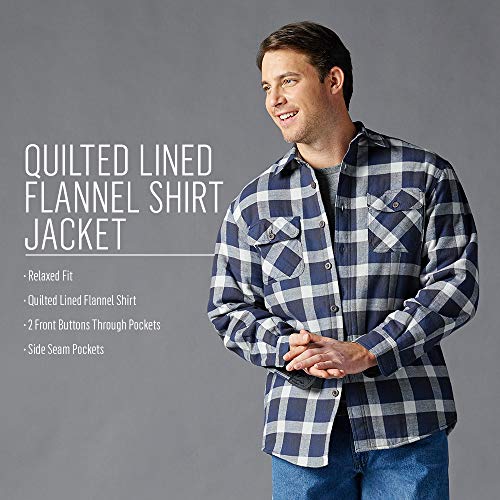 wrangler quilted flannel