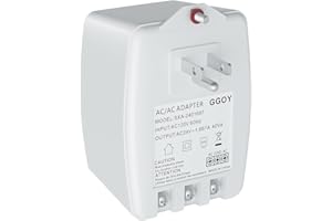 24VAC 40VA Plug in Doorbell Transformer Compatible with Ring, Nest, Eufy, Wyze Video Door Bell, All of Doorbell Nest Ecobee S