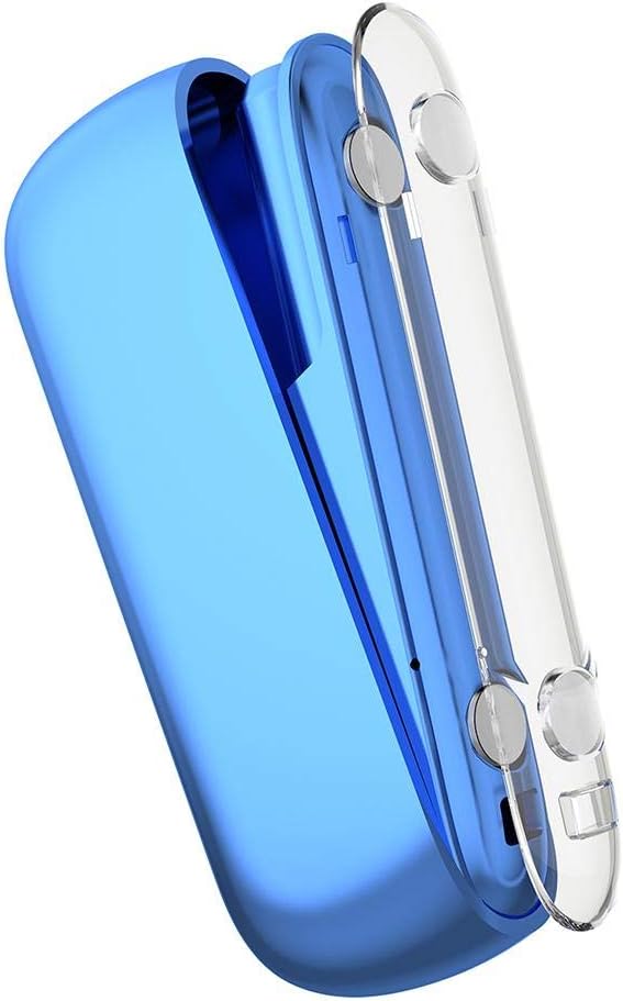 wendaby 6 Colors Clear PC Hard Protective Cap Case Side Cover Magnetic Side Cover E Cigarette Accessories Replaceable Outer Case for IQOS 3.0 Carrying Protective Anti Knock Case Cover kind