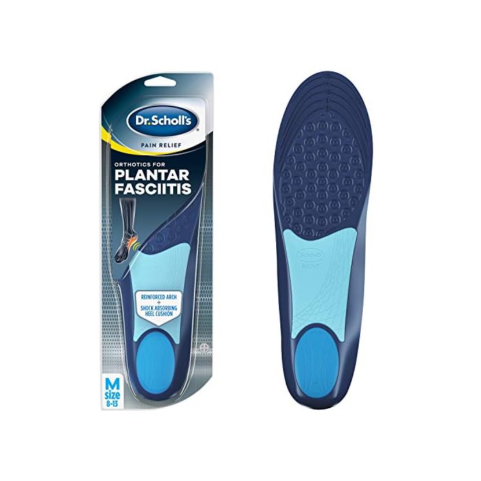 Dr. Scholl’s Plantar Fasciitis Pain Relief Orthotics for Men's Trim to Fit: 8-13