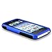 Snap-on Case compatible with Apple iPhone 3G / 3GS, Dark Blue / Black Cup Shape