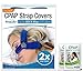 resplabs CPAP Strap Covers - Compatible with The Philips Respironics Wisp Mask Headgear or ResMed N20-2 Pack