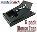 made2catch One Click Mouse Trap - 6 traps – Unique Adjustable Trigger Sensitivity - Easy Set Snap Trap - Mice and Small Rodents Control - Humane Mouse Traps that Work