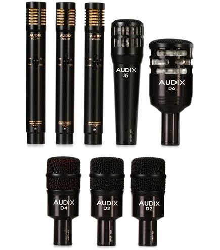 Amazon.com: AUDIX DP Elite 8 Professional 8-Piece Drum Microphone