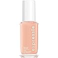 essie Expressie Nail Polish, Quick-Dry Light Pastel Peach Nail Polish, Vegan, All Things OOO, 0.33 fl oz