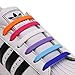 INMAKER No Tie Shoe Laces for Adults and Kids, Elastic Shoelaces for Sneakers, Rubber Silicone Tieless Laces