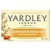 Yardley Oatmeal and Almond Bar Soap, 4.25 oz. (Pack of 24)