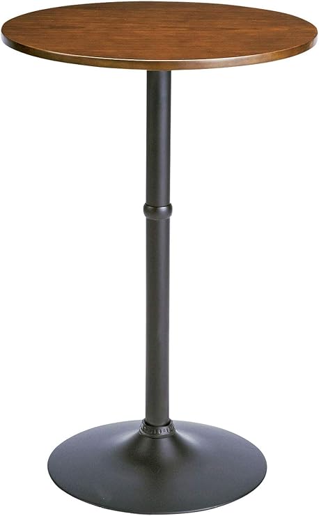 Amazon 宮武製作所 ハイテーブル Mars 径60 高さ90cm ブラウン 耐荷重10kg Knt J1062 カウンターテーブル オンライン通販 Amazon 宮武製作所 ハイテーブル Mars 径60 高さ90cm ブラウン 耐荷重10kg Knt J1062 カウンターテーブル オンライン通販