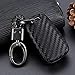ROYALFOX(TM 2 3 4 5 Buttons Carbon Fiber Silicone flip Remote Key Fob case Cover for Chevrolet Camaro Cruze Equinox Malibu SS Sonic Spark Volt,Buick Lacrosse Encore GL8 Regal Excelle (Black)
