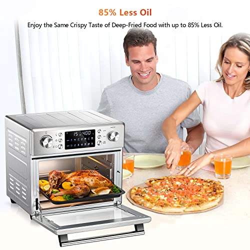 ZAFRO Air Fryer, Large Air fryer 14in1 Presets, Air Frier Cookers