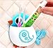 Drhob 1Pcs Cute Cartoon Bird Toothbrush Holder Wall Suction Cup Pocket Bathroom Organizer Storage Make up Brush Holder （Multicolor random）
