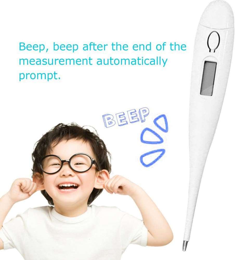 Digital Thermometer Easy Use for Home Use, White - Image 5