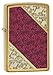 Zippo 3 Brush Design Pocket Lighter, Brushed Brass