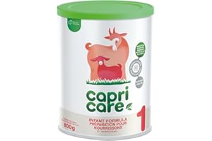 Capricare Whole Goat Milk Powder Baby Formula Stage 1 - Nutritional New Born Baby Essentials, No Added Palm Oil, Soybean Oil,