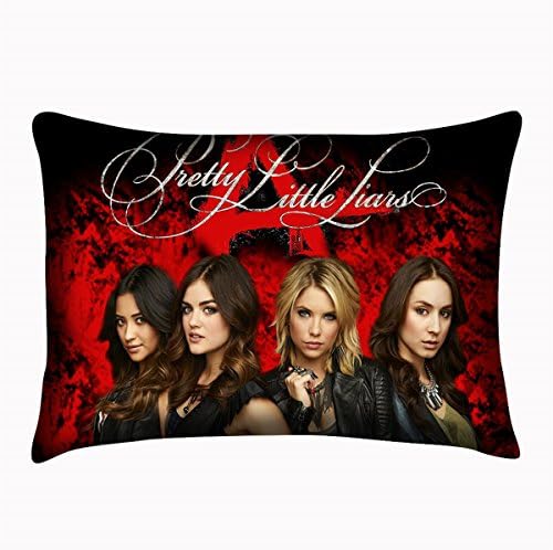Pretty Little Liar Pillowcase Decorative Pillowslip Custom Pillow Cover Twin Sides 20x30 Inch