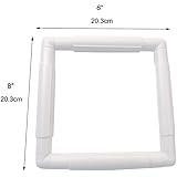Cadre De Broderie De Forme Carrée DIY Hoop Stitch Craft Tool Handhold