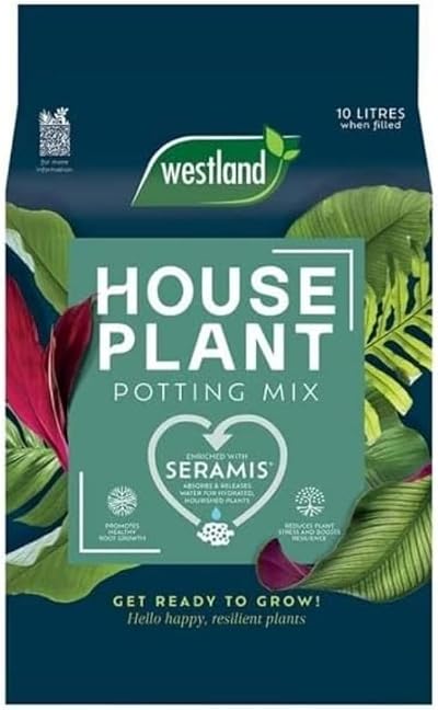 Westland Houseplant Potting Mix 10L - Peat Free, Water Management