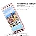 Samsung Galaxy S7 Edge Case, VPR 3 in 1 Ultra Thin Full Body Protection Slim Hard Premium Luxury Cover Shock Absorption PC [With TPU and Film Screen Protector] case for Galaxy S7 Edge 2016 (RoseGold)
