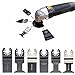 Saw Blades, Baban 20 Pcs Multitool Blades Wood/Soft Metal Oscillating Multitool Quick Release Saw Blades Mixed Universal Blade Set Compatible with Most of Oscillating Tool