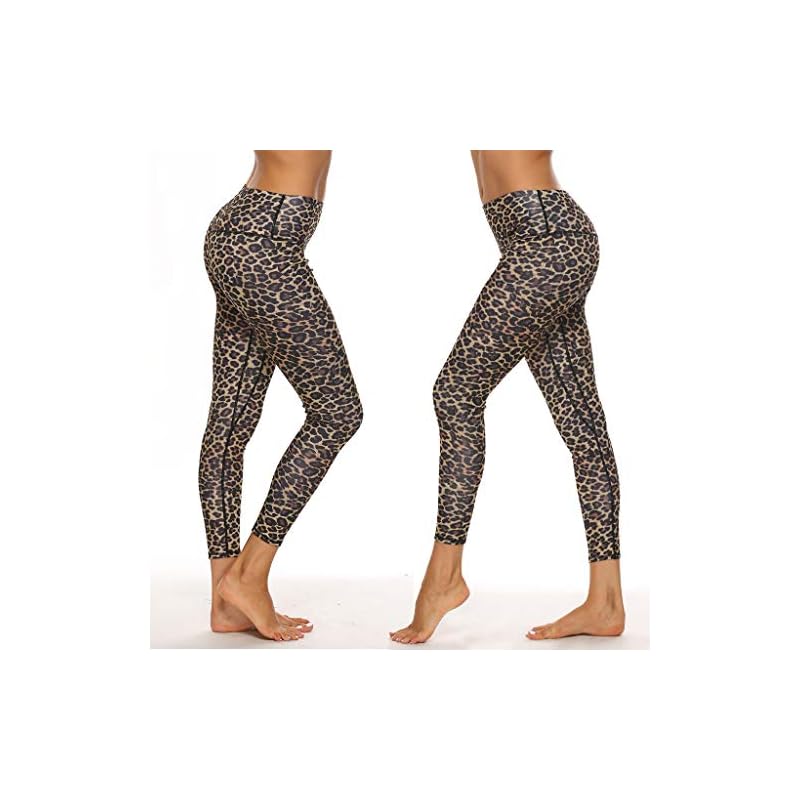 cheetah print yoga leggings