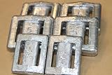 Arrow Weights Lead Weight Packages 24lbs (4x5lbs, 2x2lbs) perfect for Scuba Diving BCs