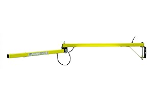 FOSTORIA TPI Corporation DKL-60VA-ARM Dock Light Mounting Arm, 60" Arm Length, May be Used with All Available TPI Modular Light Head Options, 5' Cordset, 120 Volt, Yellow