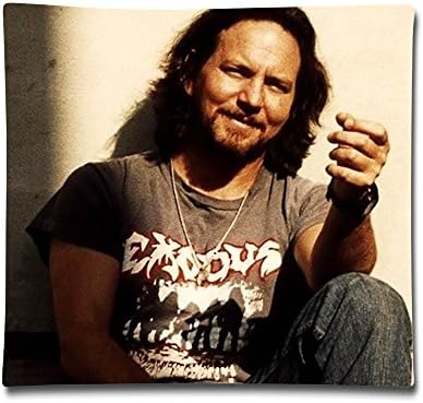 FHY Eddie Vedder Music 2-Sides Printing Personalized Custom Cotton Pillow Case 18 "X18 "