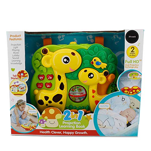 Giraffe Dream Soother Crib Toy INvench 2 in 1 Nightlight Sleep
