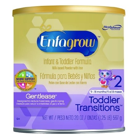 Enfagrow Gentlease Toddler Formula - Powder - 20 oz - 4 pk