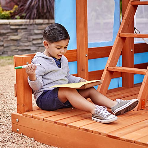 Little Tikes Real Wood Adventures Outdoor Glamping House, Backyard