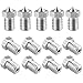 AUSTOR 13 Pieces Stainless Steel 3D Printer Nozzles 0.2 mm, 0.4 mm, 0.6 mm, 0.8 mm, 1.0 mm Extruder Nozzle Print Head for E3D Makerbot