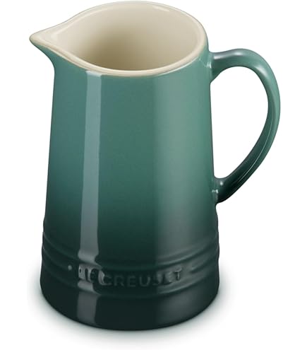 Amazon.com: Le Creuset Stoneware Pitcher, 1.6 qt., Artichaut