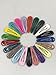 YAKA 42 Pcs/ 21 Pairs Candy Color Glossy Snap Hair Clips for Baby Girls (Metal, No Slip) - Hair Barrettes Hair Bow Prong Clips, Hair Accessories Hair Pins Clips(42 Mix Color Clips)