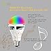 Smart LED Light Bulb with Bluetooth Speaker-APP Controlled Sunrise Wake Up Lights- Dimmable Color Changing Music Light Bulb 10W