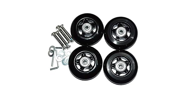 Juego de 2 Ruedas de Repuesto para Maleta de Equipaje 68 x 24 mm Sxspace Maletas  Maletas y bolsas de viaje futakuchi-hakata.com