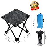 Gelma Mini Folding Camp Stool Portable Camping Chair Lightweight Ultralight Outdoor Folding Step Stool