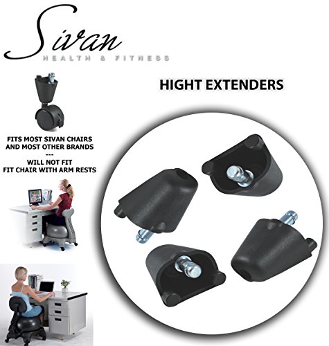 Sivan height extenders (2”) for balance ball chairs; …
