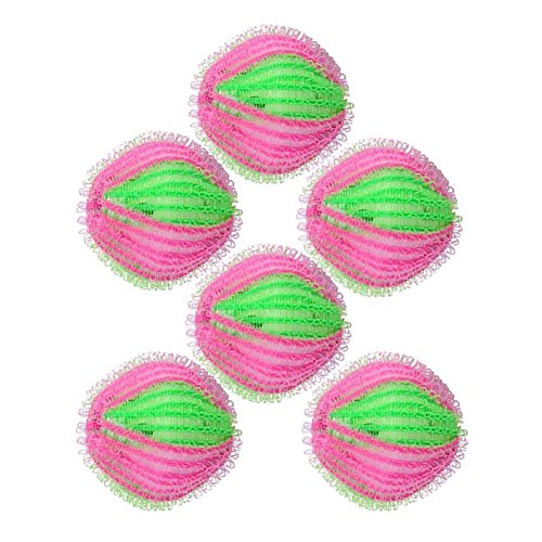 Zeroyoyo Hair Lint Fluff Grabbing Laundry Washing Wash Ball Lint Grabbing Wash Ball 6 PCS - Thumbnail 3