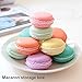 yueton Pack of 6 Colorful Mini Macaron Shape Storage Box Candy Jewelry Organizer Pill Case Container