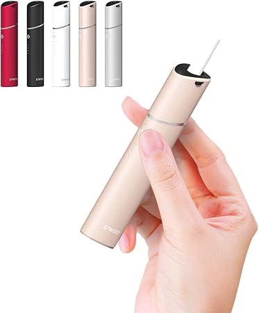 Amazon Co Jp Uwoo Ym 加熱式タバコ 互換機 本体 ホルダー 女性用 電子タバコ スターターキット 温度調節 自動清潔 900mah 12本連続吸引 ゴールド ドラッグストア