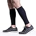 Bracoo Advanced Compression Leg Sleeves, Ergonomically Designed for Athletes,Black,Medium