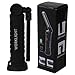 NVTED USB Rechargeable COB LED Flashlight, 5 Mode Foldable Handheld Work Light Lamp Torch with Rotating Hook & Magnetic Base