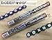 BOBBINWEAR Bobbin Holder, Thread Bobbin Bangle, Organizer and for Transportation. (Blue)