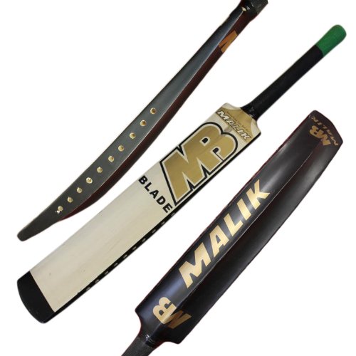 Mb Malik Tennis Ball Cricket Bat Light Weight "Blade"new, with Free